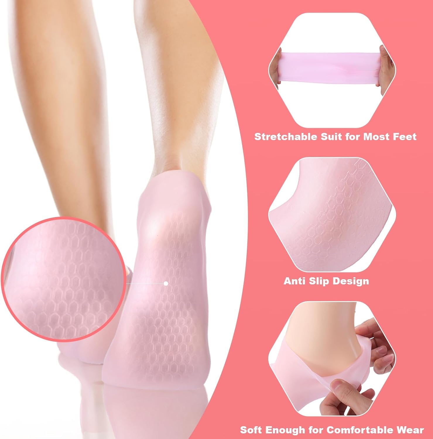Silken Heal™ Moisturizing Foot Socks