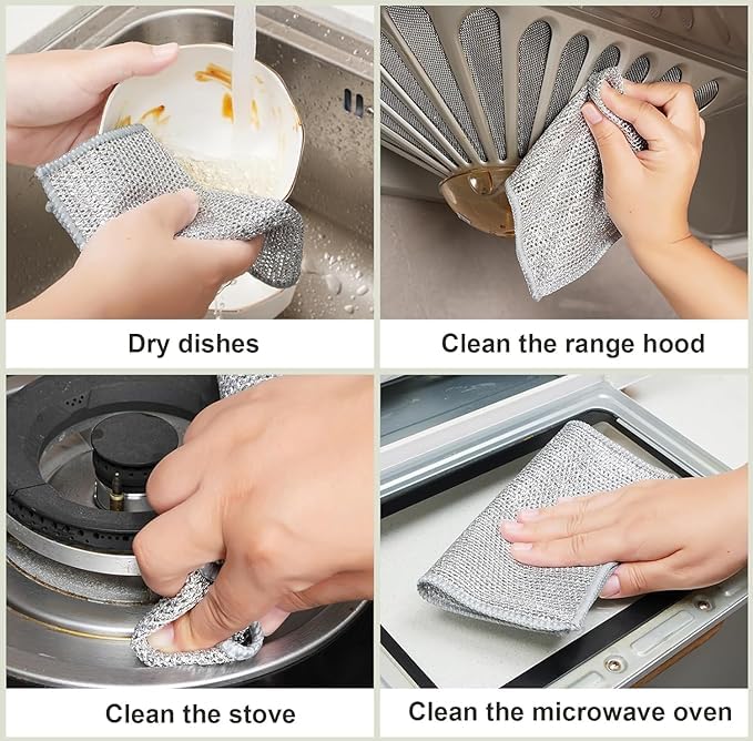 KASHIVAL Scrub Pad (Pack of 5)