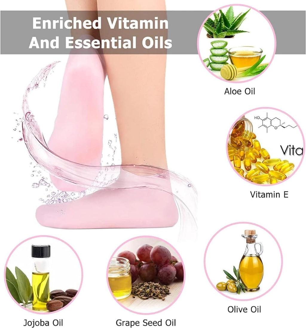 Silken Heal™ Moisturizing Foot Socks