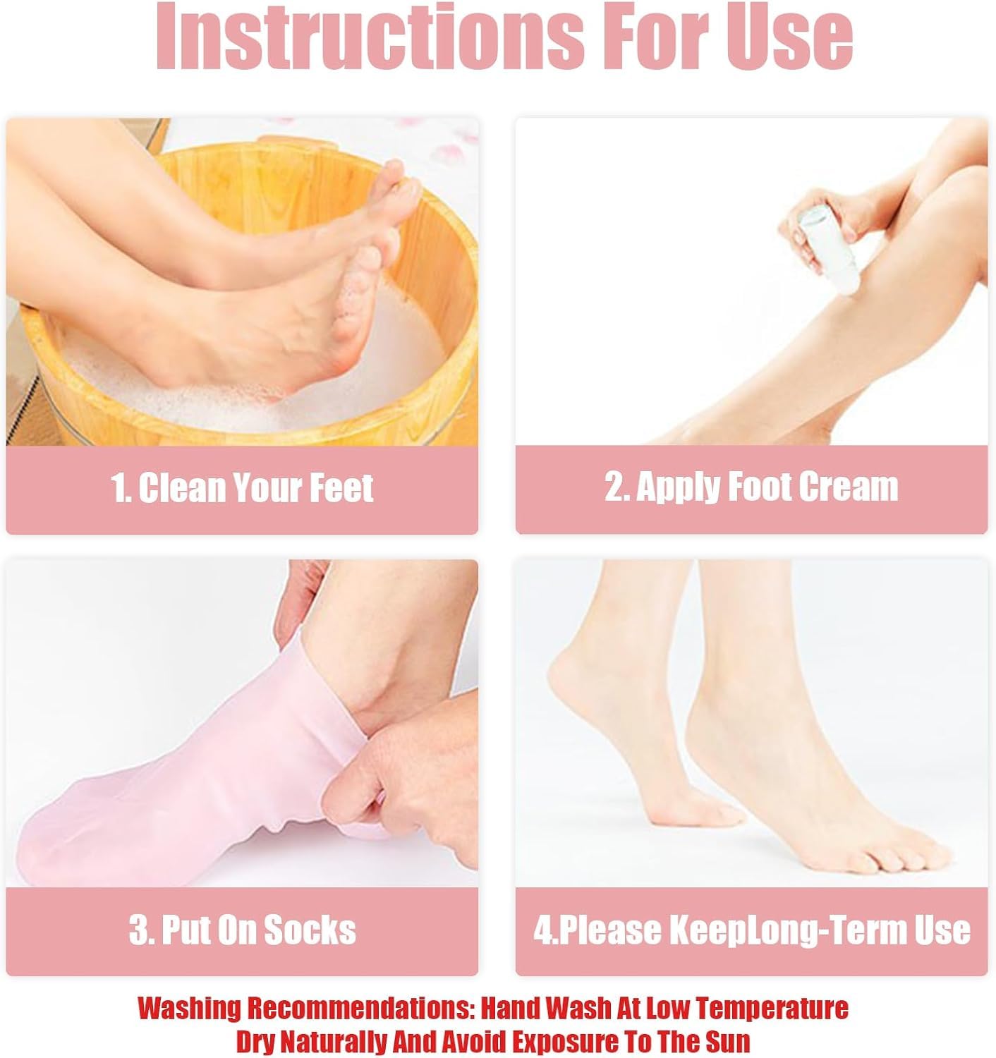 Silken Heal™ Moisturizing Foot Socks