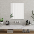 Combo of Oval Shape & Square Shape Mirror (Pack of 2)